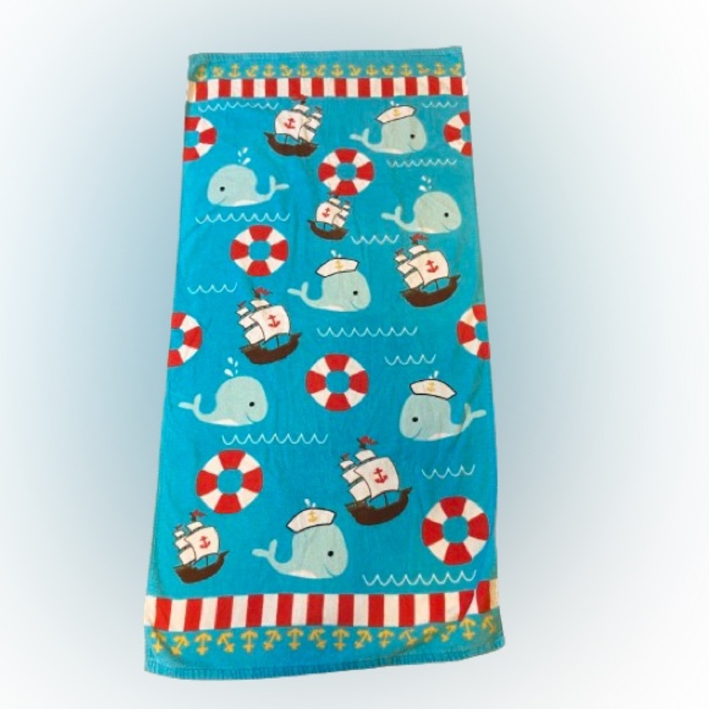 (5 for $25) 100% Cotton Kids Beach Towel